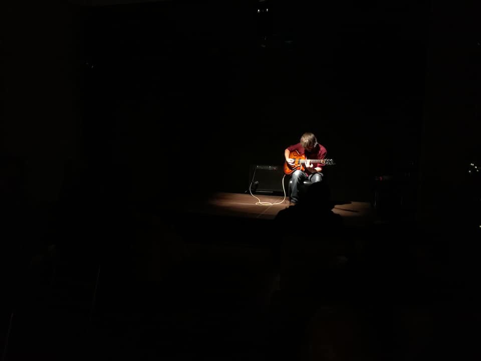 Simone Petracca Playing Guitar